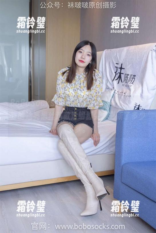 BoBoSocks袜啵啵 - 根本不用问，小甜豆的油亮黑丝这款透明脚尖，更新了多少个梦。