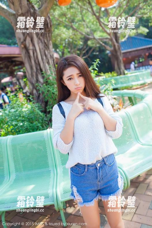 IMiss爱蜜社 - 图集集结号：夏茉GIGI的校服时刻，甜到你舔屏！