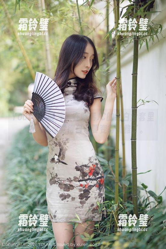 YouMi尤蜜荟-娇喘JC YouMi尤蜜荟 - 在娇喘JC的纯白全套里,冰淇淋也觉得自己要变得优雅了。