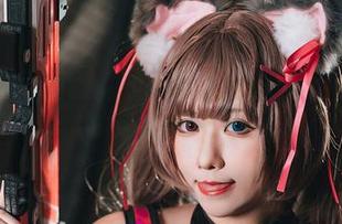 小空sora的在线图集：艾莲乔，能不能稍微减点妆，让我看清你的那个眼神？