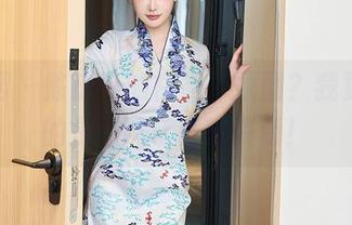秀人网 – 陈小喵的白裙，原图？我更想要的是猫咪认证的资源！
